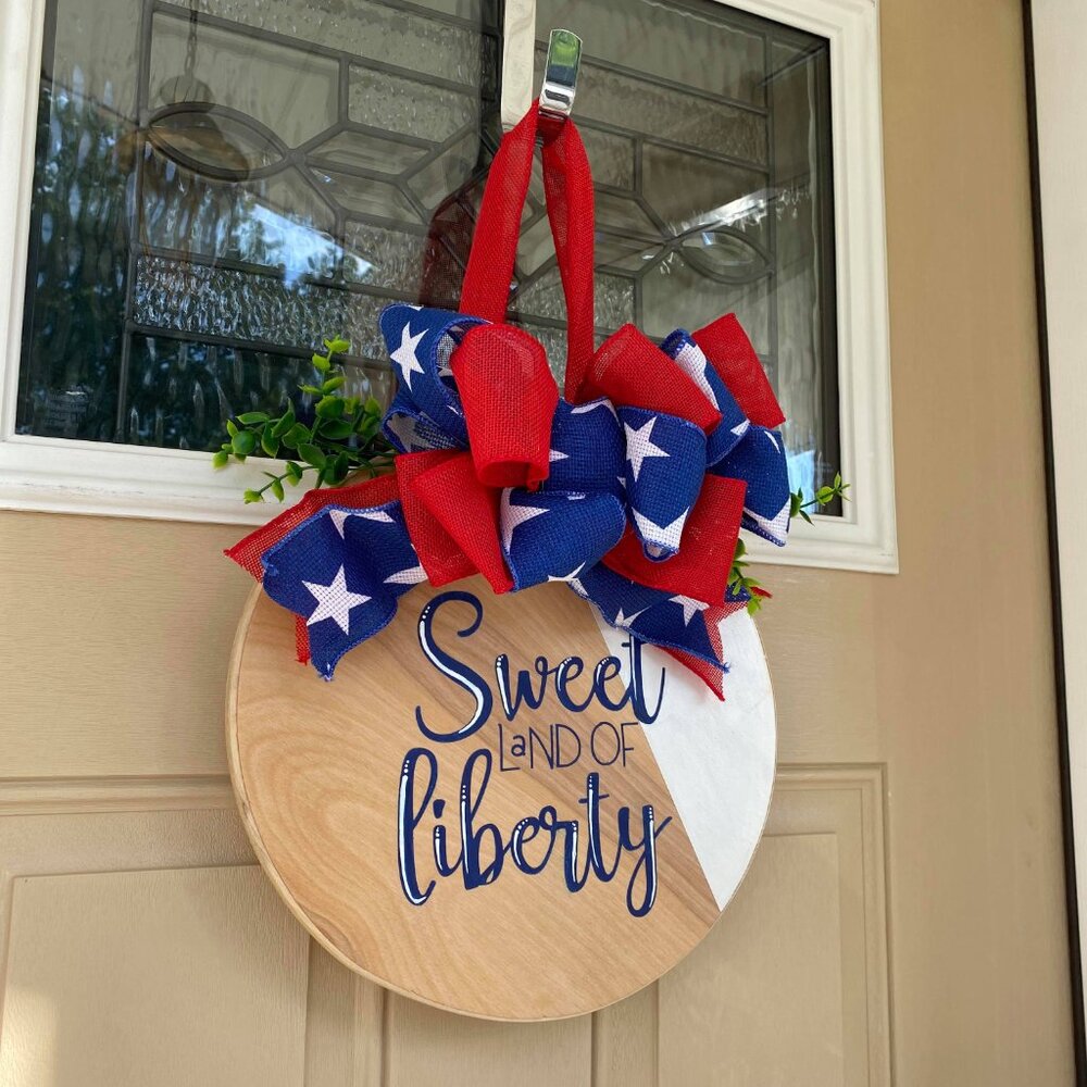 Custom Welcome Wood Door Sign - Picture 15 of 16